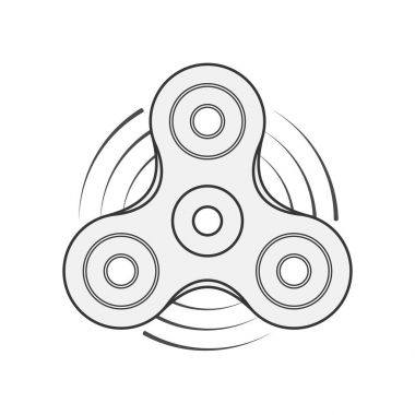 El Spinner vektör şablonu