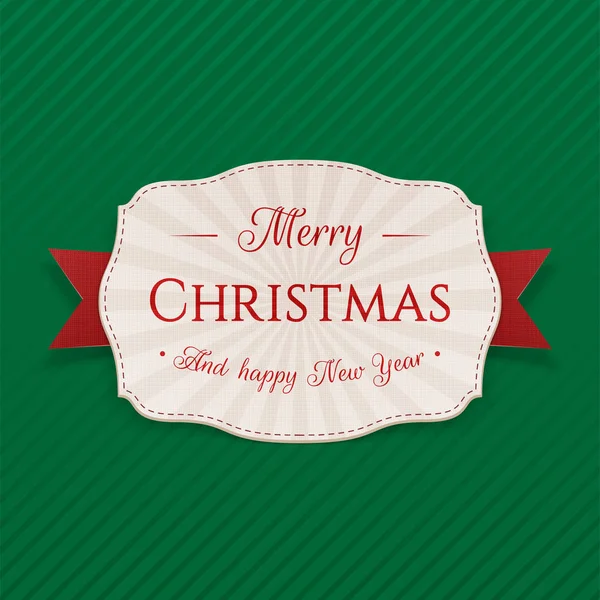 Gerçekçi Festival neşeli Noel rozeti