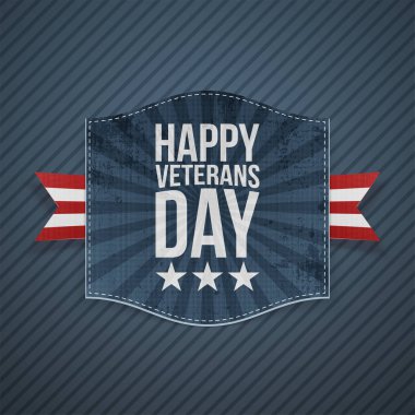 Arka plan mutlu Gaziler günü mavi çizgili