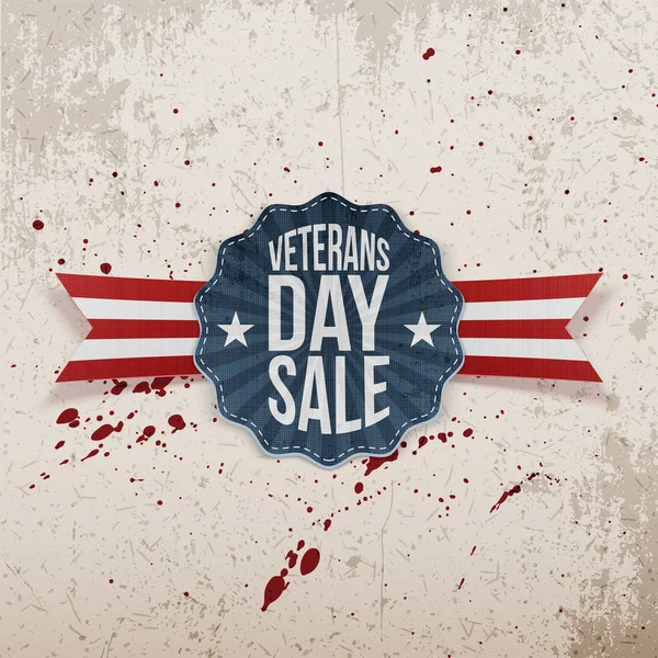 Veterans Day Sale Holiday Emblem