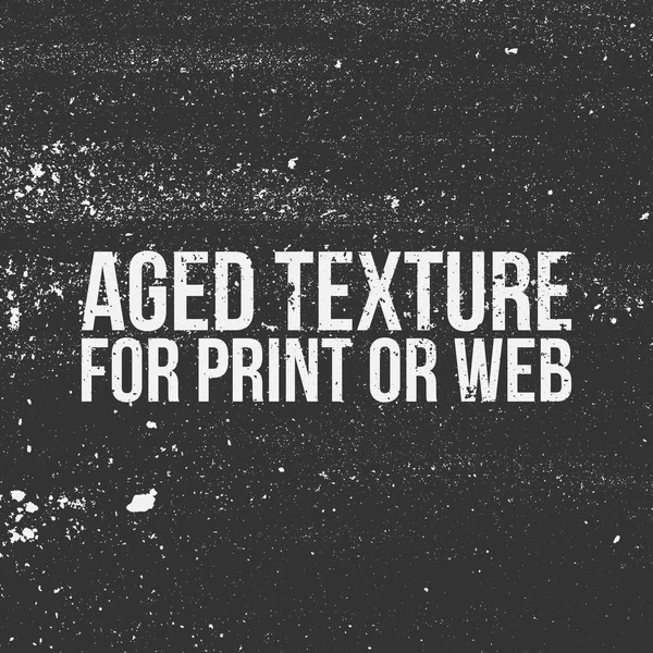 Aged Texture for Print or Web — Stock Vector