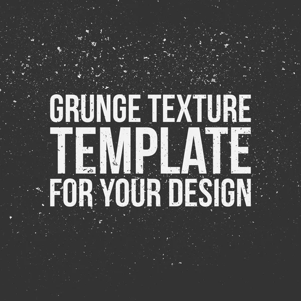 Grunge textury šablona pro návrh — Stockový vektor