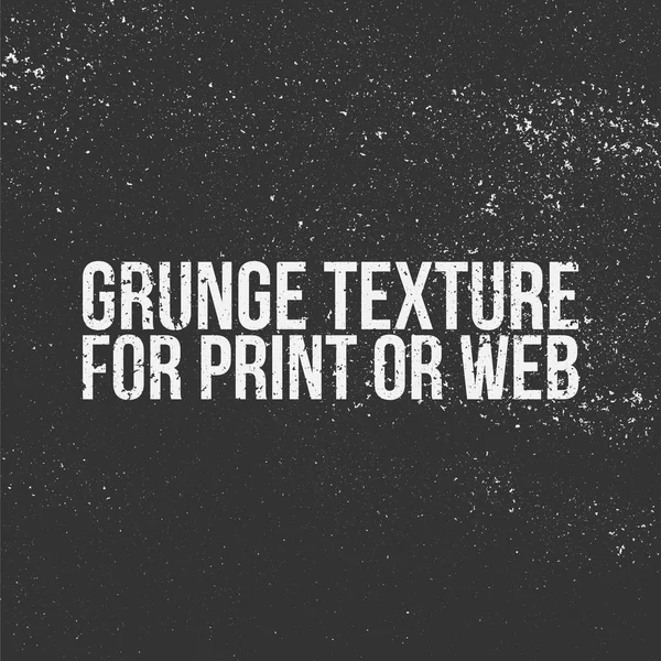 Textura Grunge para Impressão ou Web — Vetor de Stock