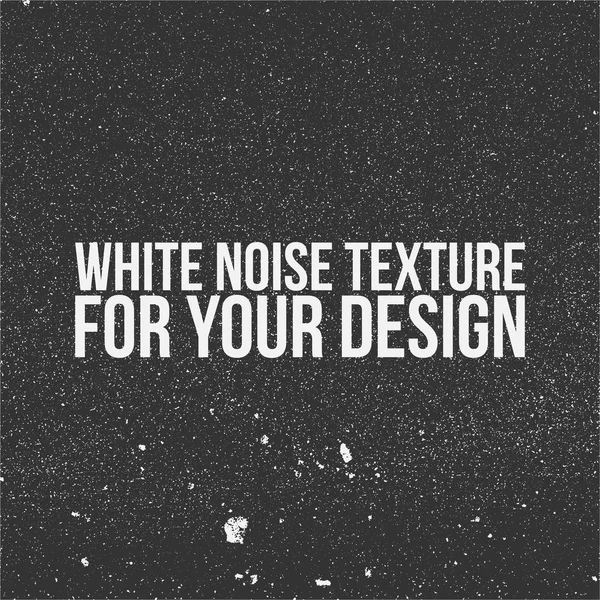あなたのデザインのためのホワイト ノイズ テクスチャ — ストックベクタ