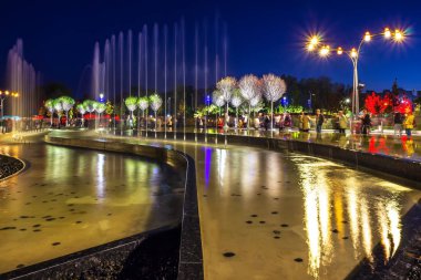 Kıyı çeşmesi, Ukrayna, Dnipro şehri, Dnipropetrovsk