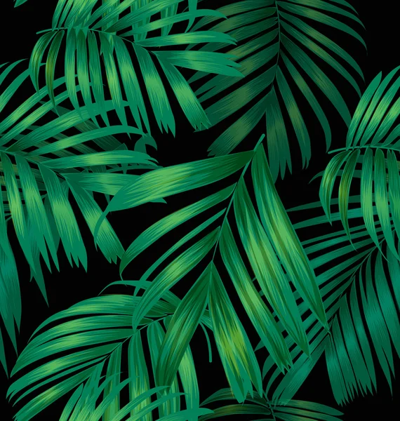 Palm leaf візерунком — стоковий вектор