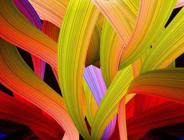 Fondo abstracto ondulado colorido — Foto de Stock