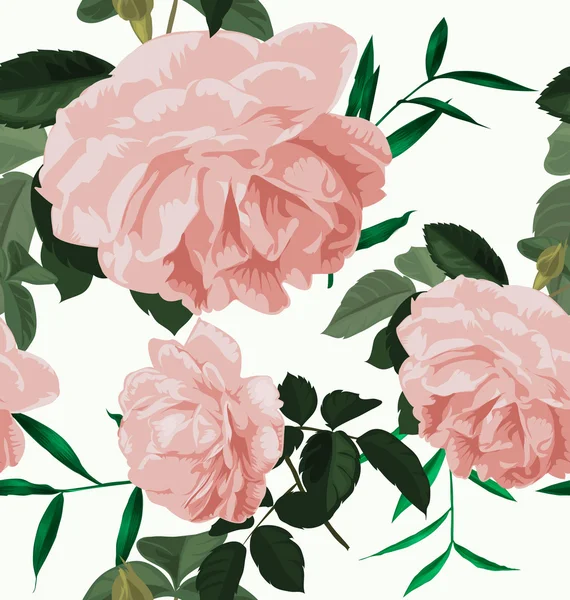 Motif floral sans couture 5 — Image vectorielle