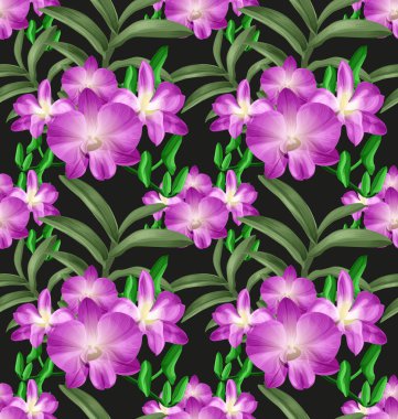 Orkide sorunsuz pattern3