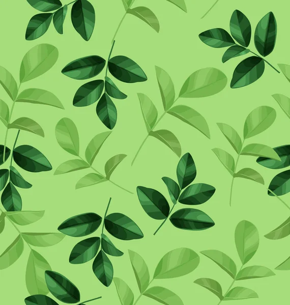 Hoja patrón fondo — Vector de stock