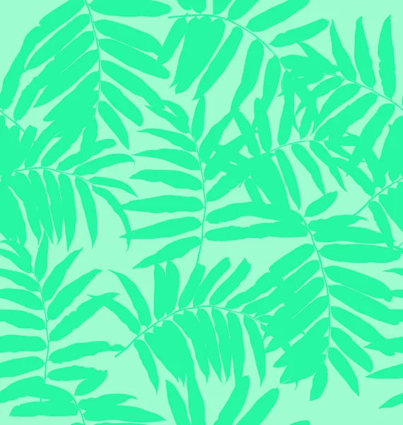 Бесшовный рисунок листьев — стоковый вектор