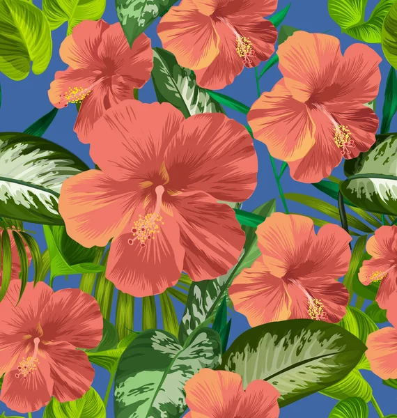 Floral seamless pattern — Stock Vector