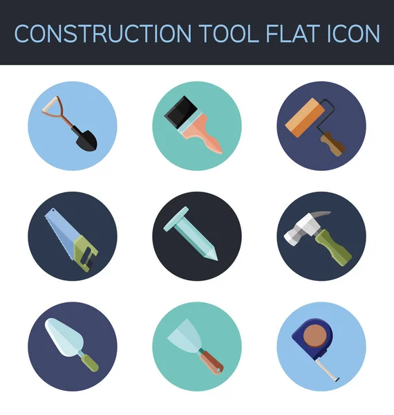 Construction tool flat icon — Stock Vector