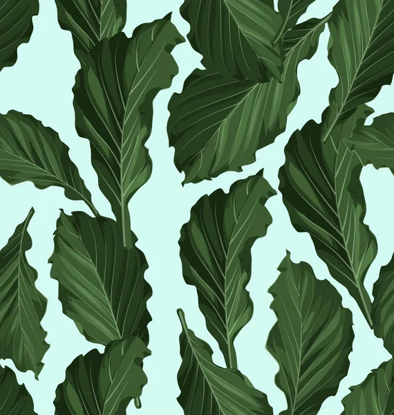 Leaf seamless pattern — Stock Vector