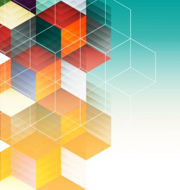 Soyut Geometrik Arkaplan.