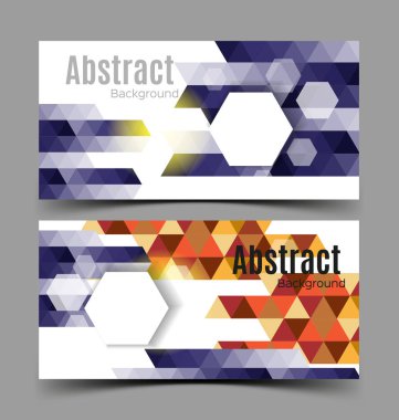 Soyut Geometrik Arkaplan.