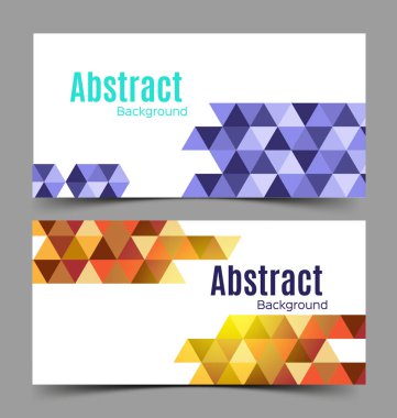 Soyut Geometrik Arkaplan.