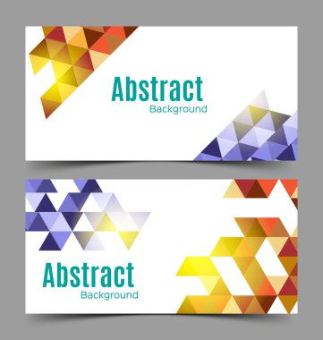 Soyut Geometrik Arkaplan.