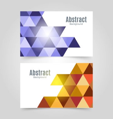 Soyut Geometrik Arkaplan.