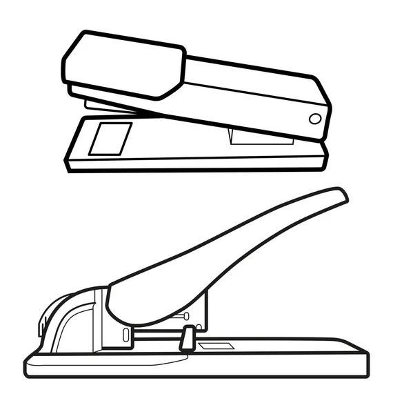 Тяжелый степлер — стоковый вектор