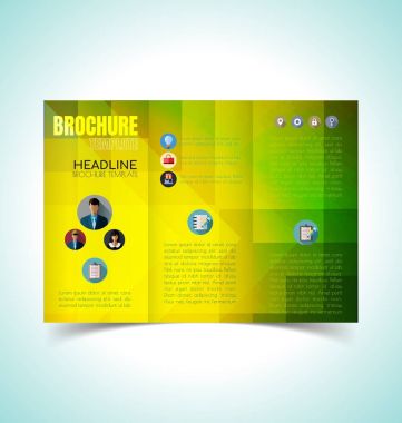 Broşür tasarım template1