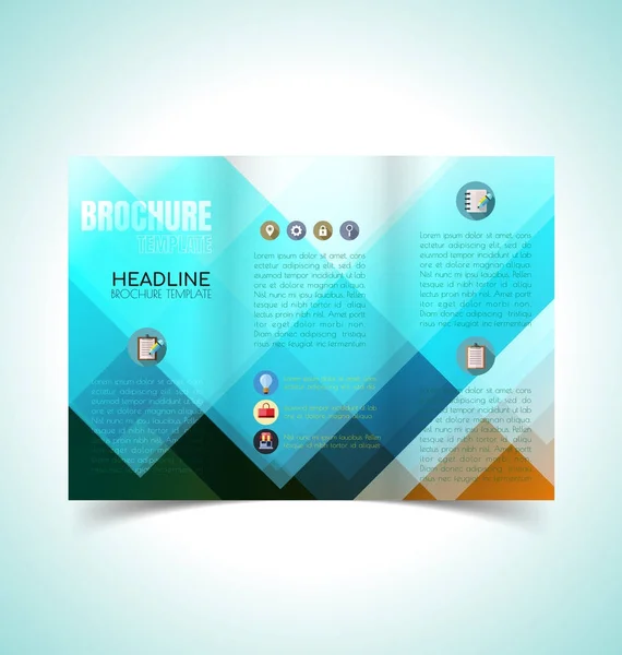 Brochure design template3 — Stock Vector
