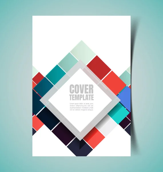 Abstracte verslag cover4 — Stockvector