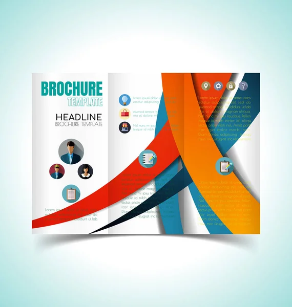 Brochure design template11 — Stock Vector