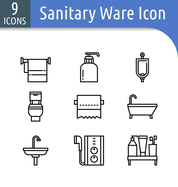 Sanitary Ware icon — Stock Vector