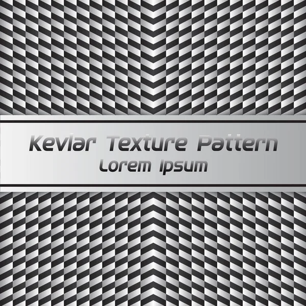 Modèle de texture en kevlar de carbone. Illustration vectorielle — Image vectorielle