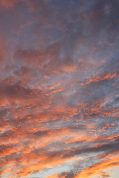 Napnyugtakor ég-felhő táj természetes absztrakt háttér — Stock Fotó