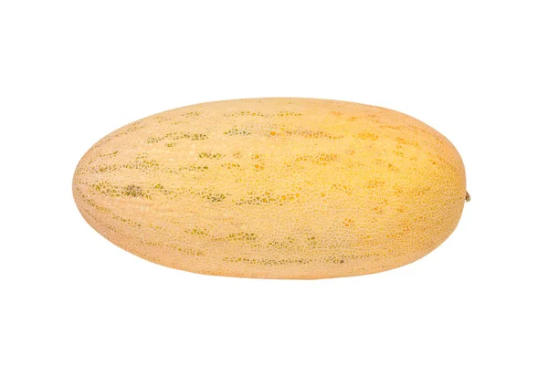 Big ripe melon isolated on white background closeup — Stock Photo, Image