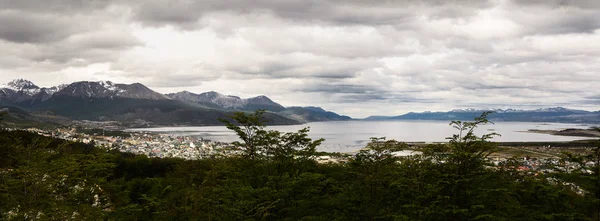 Canal Beagle y Ushuaia (Argentina) ) —  Fotos de Stock