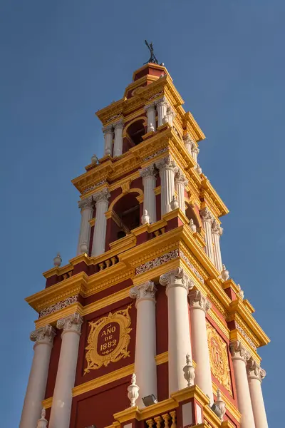 市中心的教堂的圣 · 弗朗西斯 （阿根廷萨尔钟楼) — 图库照片