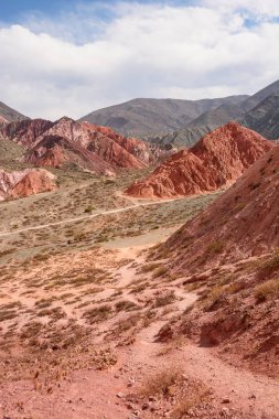 Hill Purmamarca (Arjantin yedi renk)