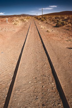 San Antonio Los Cobres (Arjantin bulutlar tren demiryolu)