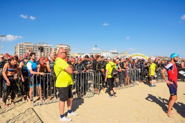 Sporcular Ironman 70,3 Pescara olan 18 Haziran'da, başlangıç çizgisi üzerinde; 2017