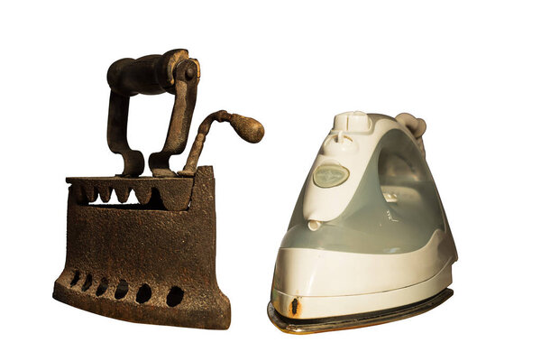 Coal iron and electric iron comparison