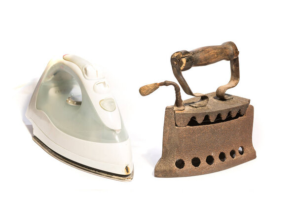 Coal iron and electric iron comparison