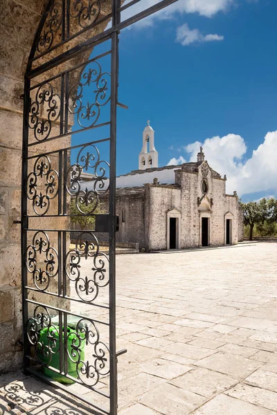 The church of Our Lady of Ibernia in Cisternino — Stock Photo, Image