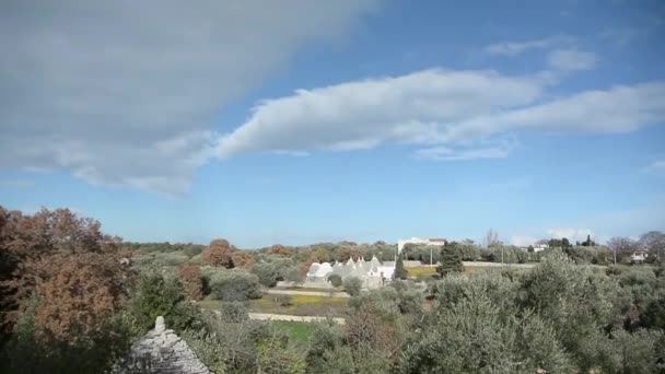 이탈리아 2017 Trulli Apulia에 전형적인 — 비디오