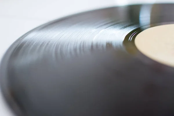 レコードの表面のぼかしの詳細 — ストック写真