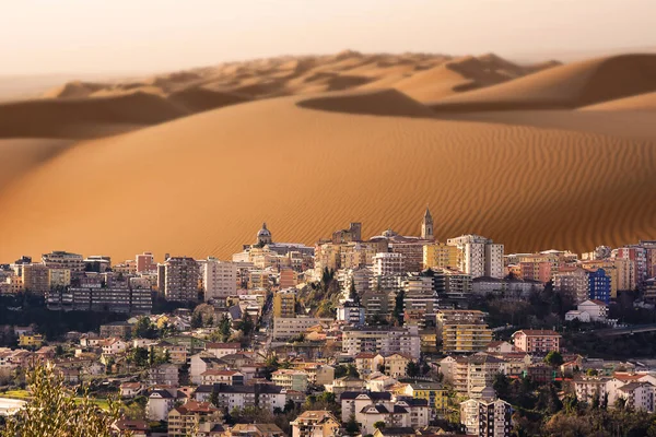 Climate Change Desertification Goes All Way European Cities — Stock Photo, Image