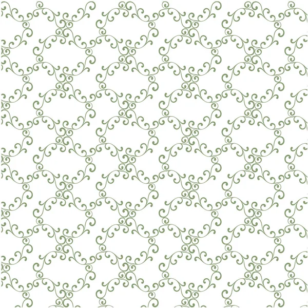 Seamless curly vintage background, wallpaper. — Stock Photo, Image