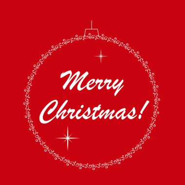 Mutlu yeni yıl ve evlendirmek Noel
