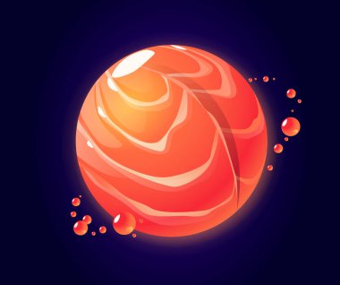 Dış uzayda vektör somon gezegeni