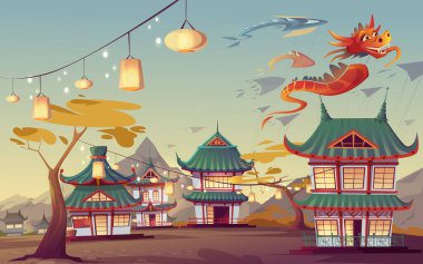 Weifang uçurtma festivalinin Çin 'deki resmi