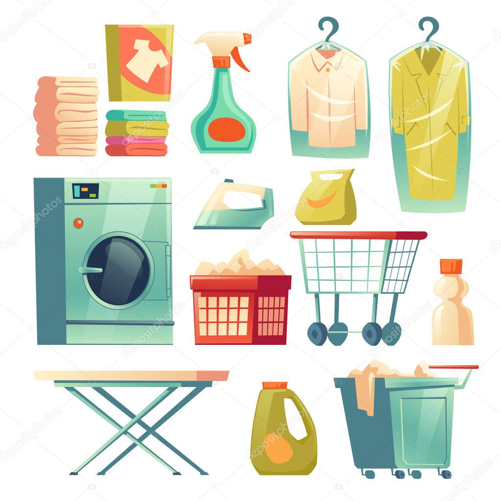 Dry cleaning service, laundry equipment