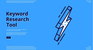 Anahtar sözcük araştırma aracı boş pankart