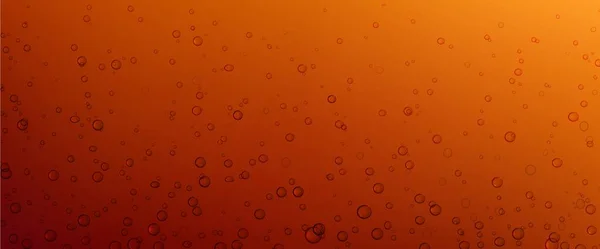 Пузырьки воздуха из колы, напитка или текстуры пива — стоковый вектор